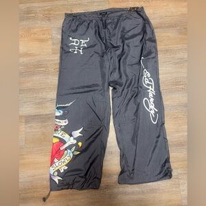 Ed Hardy Gray Casual Pants